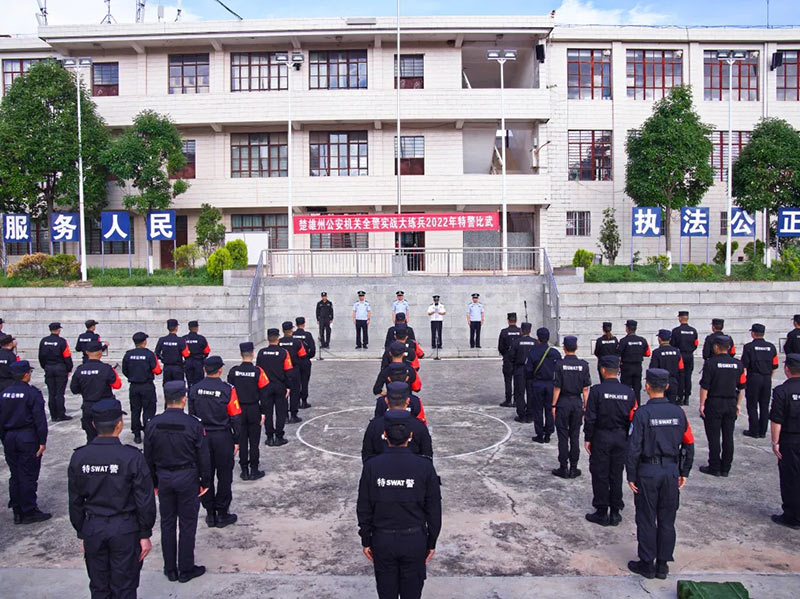 比武現(xiàn)場。